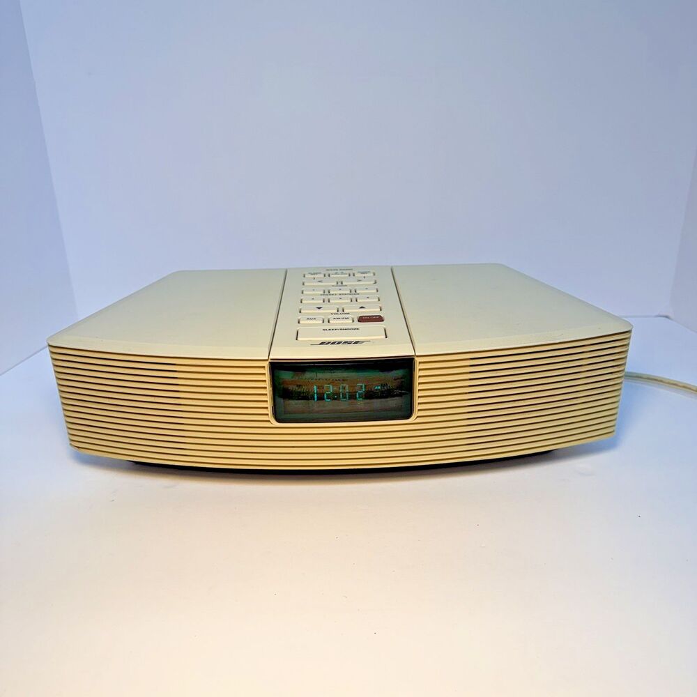Bose Wave Radio AWR1-1W AM/FM Alarm Clock Stereo Tested Working